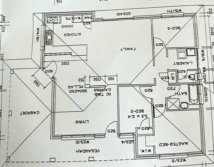 Floorplan of Homely house listing, 41 Bedingfield Way, Australind WA 6233