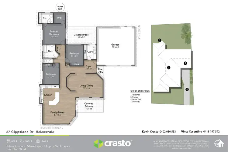 Floorplan of Homely house listing, 37 Gippsland Drive, Helensvale QLD 4212