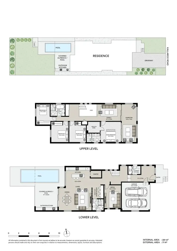 Floorplan of Homely house listing, 8a Kallaroo Road, Brightwaters NSW 2264