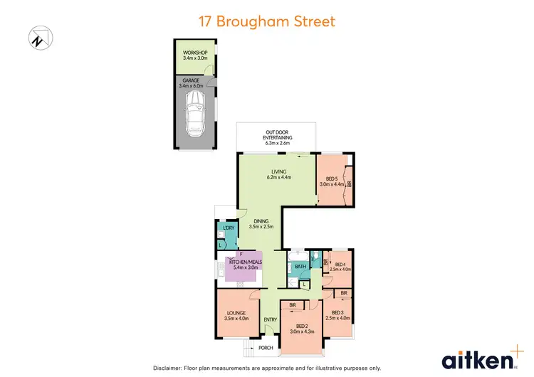 Floorplan of Homely house listing, 17 Brougham Street, Emu Plains NSW 2750