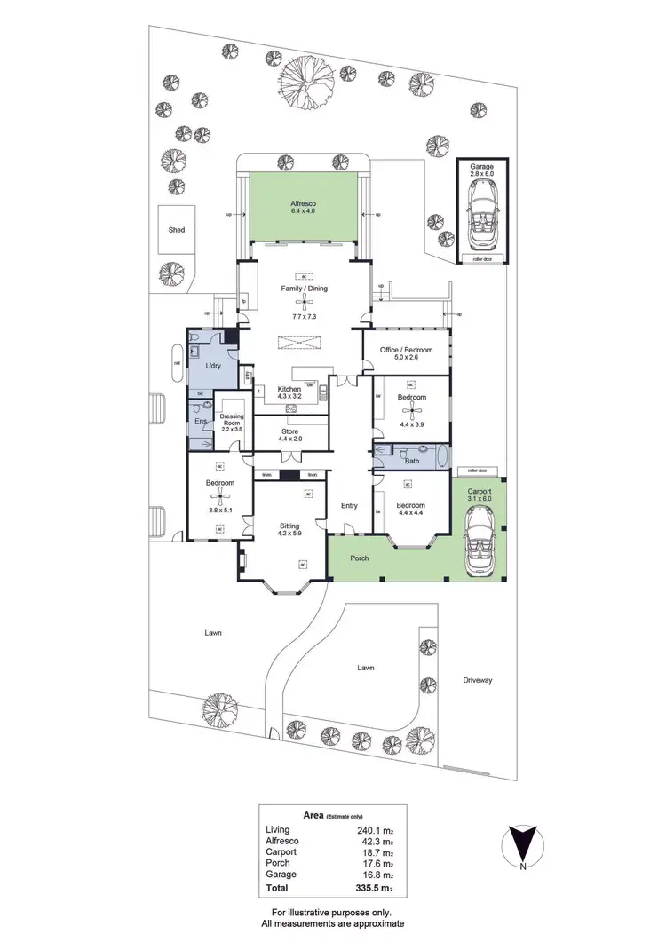 Floorplan of Homely house listing, 14 Briar Avenue, Medindie SA 5081