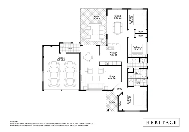 Floorplan of Homely house listing, 5 Tristram Close, Lake Haven NSW 2263