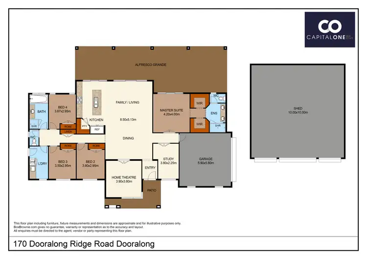 Floorplan of Homely rural property listing, 170 Dooralong Ridge Drive, Dooralong NSW 2259