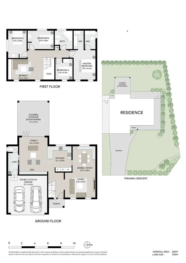 Floorplan of Homely house listing, 1 Yeramba Crescent, Berowra NSW 2081