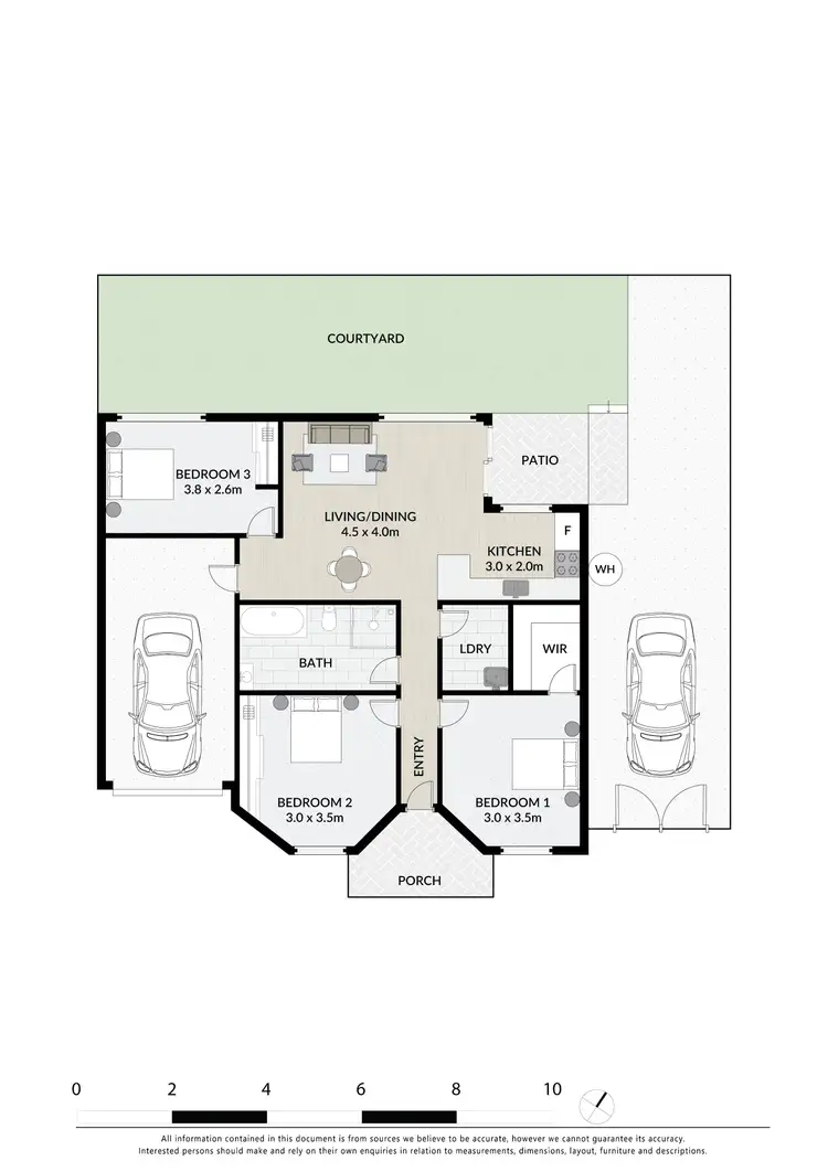 Floorplan of Homely villa listing, 1/35 Normac Road, Girraween NSW 2145