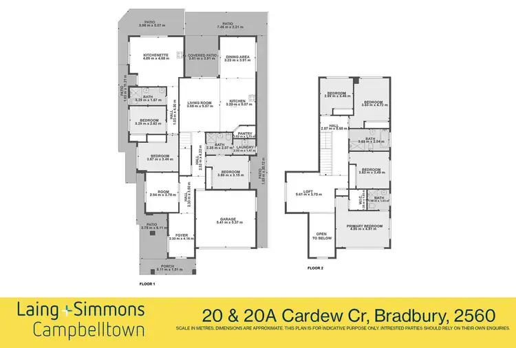 Floorplan of Homely house listing, 20 Cardew Crescent, Bradbury NSW 2560