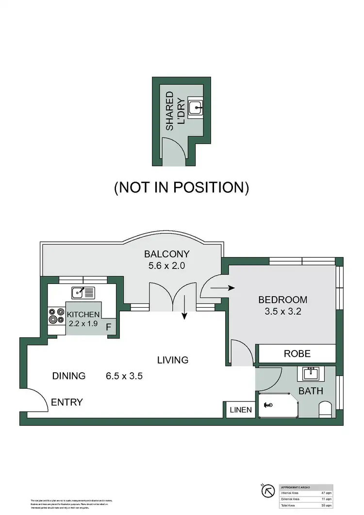 Floorplan of Homely apartment listing, 7/31 Heydon Street, Mosman NSW 2088