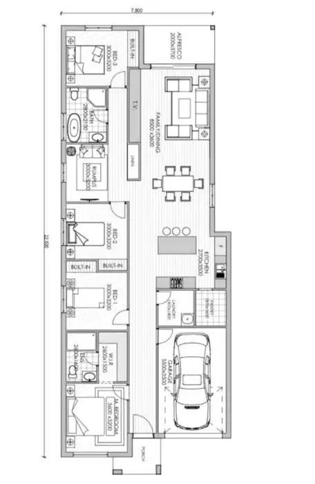 Floorplan of Homely house listing, Address available on request