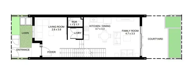 Floorplan of Homely townhouse listing, Address available on request