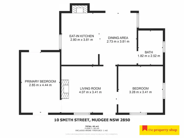 Floorplan of Homely house listing, 10 Smith Street, Mudgee NSW 2850