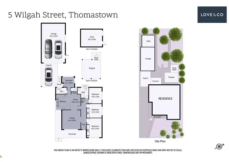 Floorplan of Homely house listing, 5 Wilgah Street, Thomastown VIC 3074