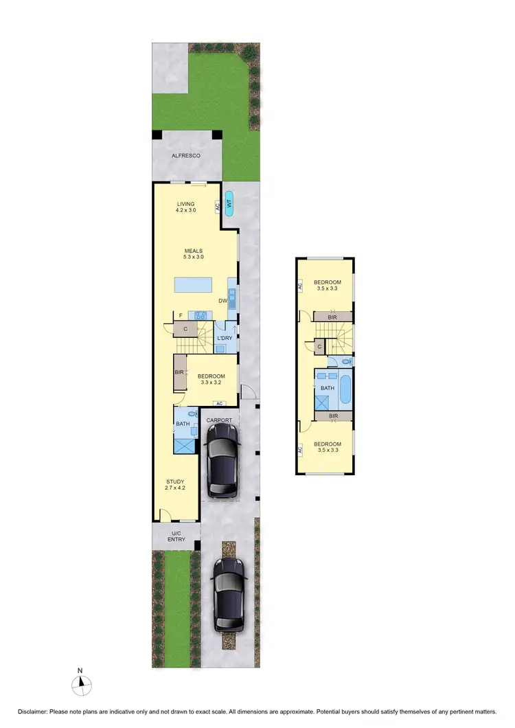 Floorplan of Homely townhouse listing, 2/39 Arundel Avenue, Reservoir VIC 3073