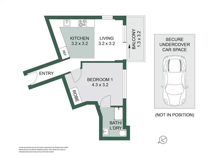 Floorplan of Homely apartment listing, 17/21 East Crescent Street, Mcmahons Point NSW 2060