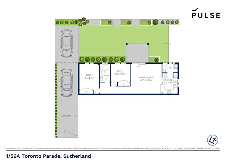 Floorplan of Homely unit listing, 1/56A Toronto Parade, Sutherland NSW 2232