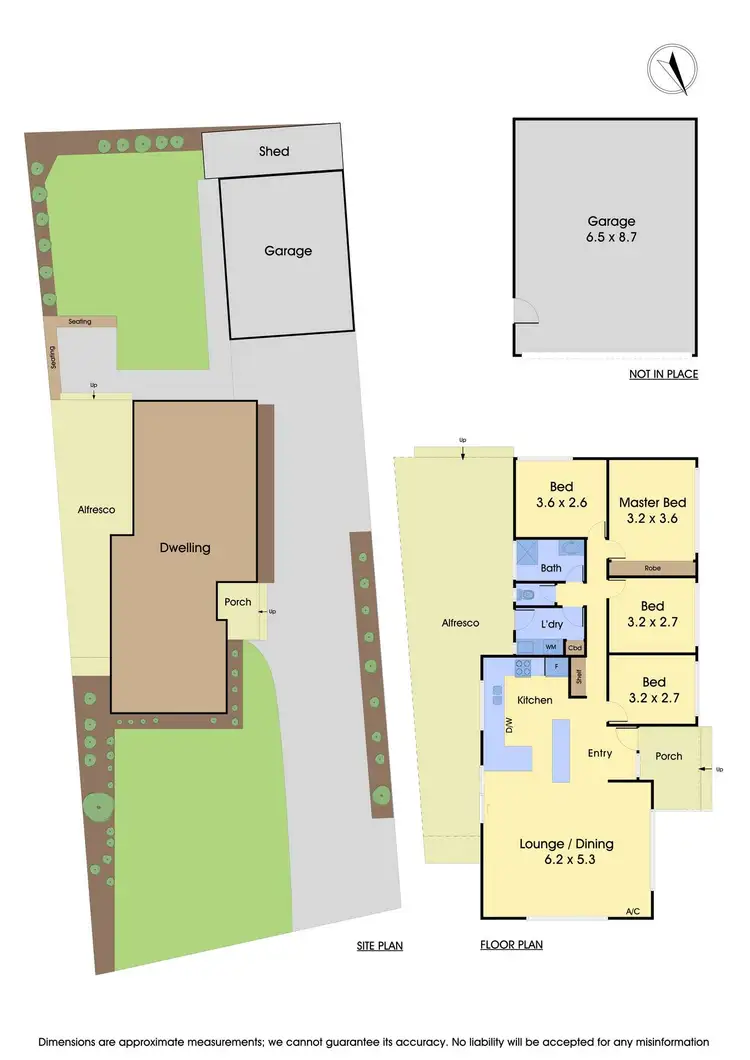 Floorplan of Homely house listing, 12 Wallaroo Avenue, Narre Warren VIC 3805