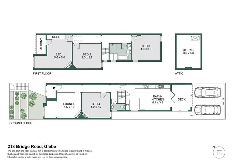 Floorplan of Homely house listing, 218 Bridge Road, Glebe NSW 2037