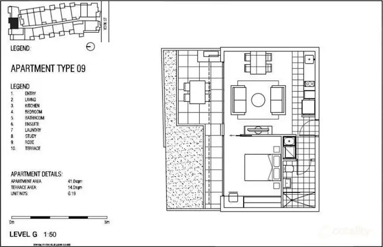 Floorplan of Homely apartment listing, 10/45 York Street, Richmond VIC 3121