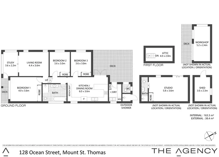 Floorplan of Homely house listing, 128 Ocean Street, Mount Saint Thomas NSW 2500