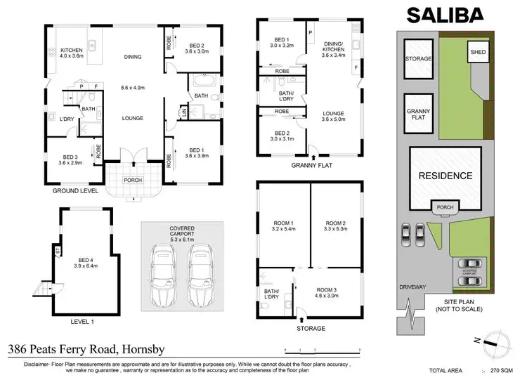 Floorplan of Homely house listing, 386 Peats Ferry Road, Hornsby NSW 2077