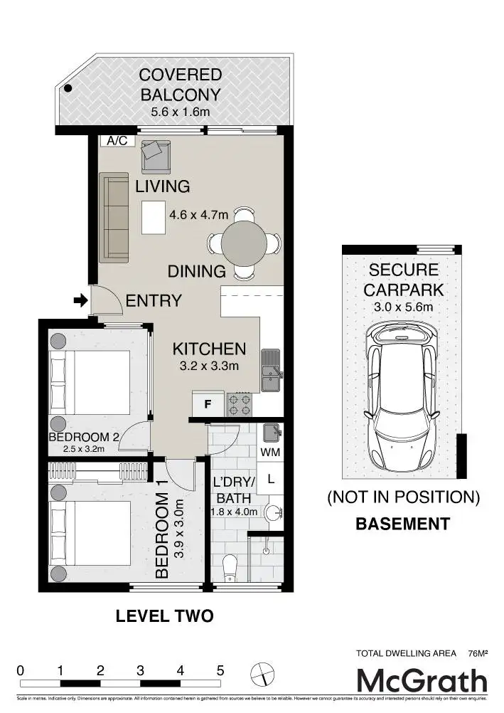 Floorplan of Homely unit listing, 7/93 Iluka Avenue, Buddina QLD 4575