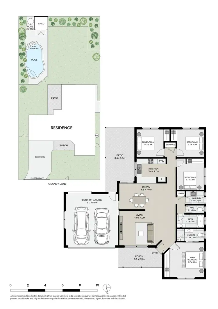 Floorplan of Homely house listing, 6 Geaney Lane, Deeragun QLD 4818