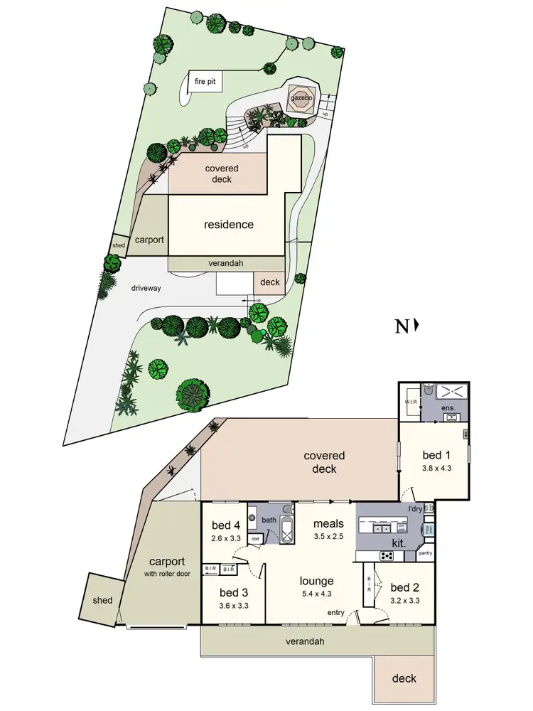 Floorplan of Homely house listing, 96 Alexandra Road, Lilydale VIC 3140
