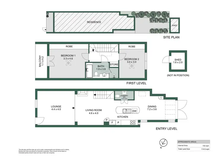 Floorplan of Homely house listing, 4 Bay Street, Birchgrove NSW 2041