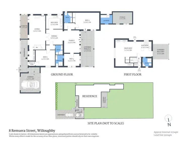 Floorplan of Homely house listing, 8 Remuera Street, Willoughby NSW 2068