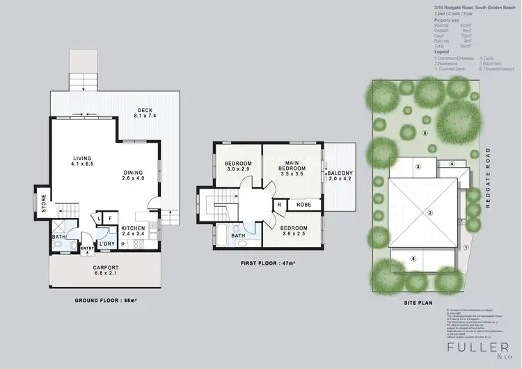 Floorplan of Homely house listing, 4/14 Redgate Road, South Golden Beach NSW 2483