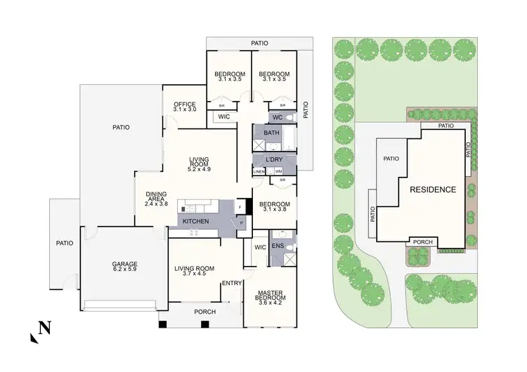 Floorplan of Homely house listing, 178 Maroondah Highway, Croydon VIC 3136
