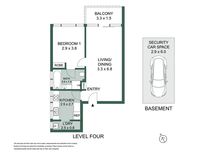 Floorplan of Homely unit listing, 15/24 East Esplanade, Manly NSW 2095