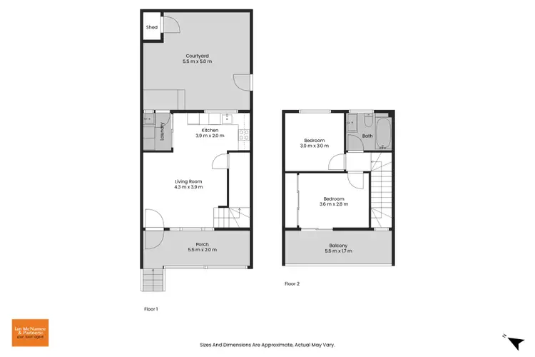 Floorplan of Homely townhouse listing, 5/27 Mowatt Street, Queanbeyan NSW 2620