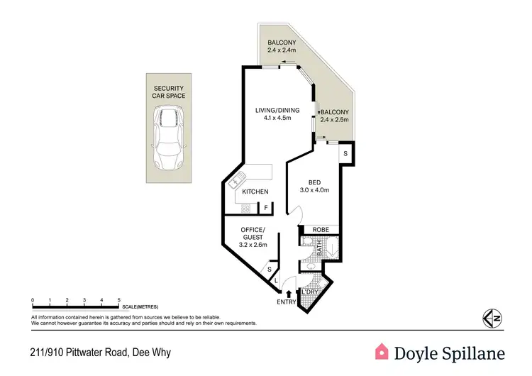 Floorplan of Homely apartment listing, 211/910 Pittwater Road, Dee Why NSW 2099