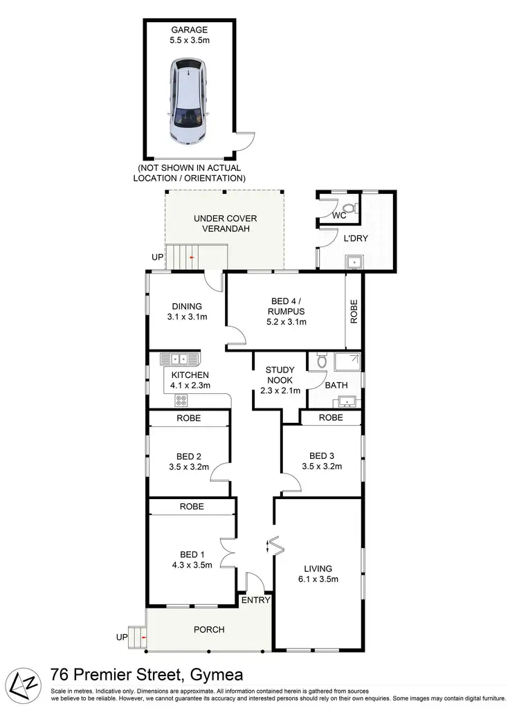 Floorplan of Homely house listing, 76 Premier Street, Gymea NSW 2227