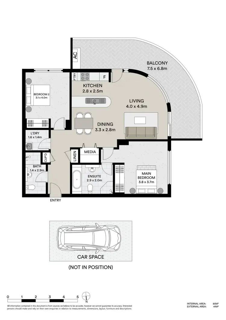 Floorplan of Homely apartment listing, 653/7 Hirst Street, Arncliffe NSW 2205
