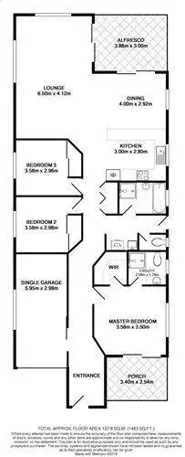 Floorplan of Homely house listing, 13 Gower Street, Holland Park West QLD 4121