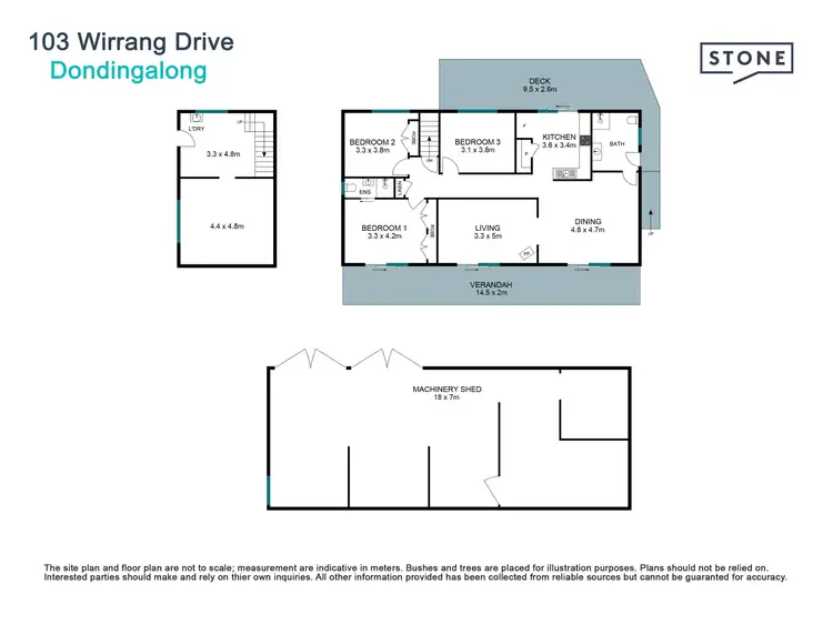 Floorplan of Homely rural property listing, 103 Wirrang Drive, Dondingalong NSW 2440