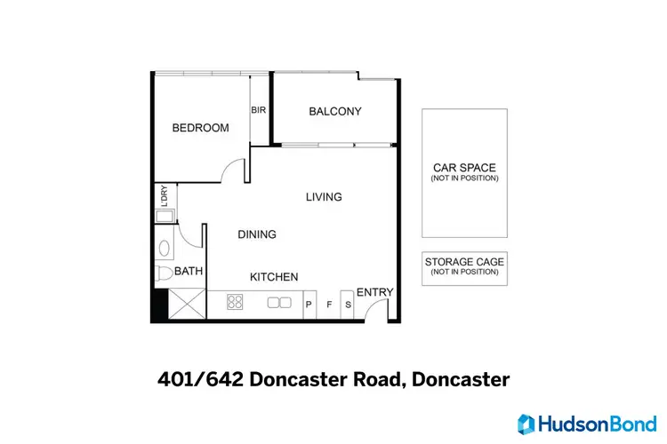 Floorplan of Homely apartment listing, 401/642 Doncaster Road, Doncaster VIC 3108