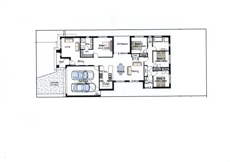 Floorplan of Homely house listing, 17 Compton Way, Clyde North VIC 3978