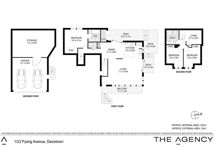Floorplan of Homely townhouse listing, 1/23 Pyang Avenue, Davistown NSW 2251