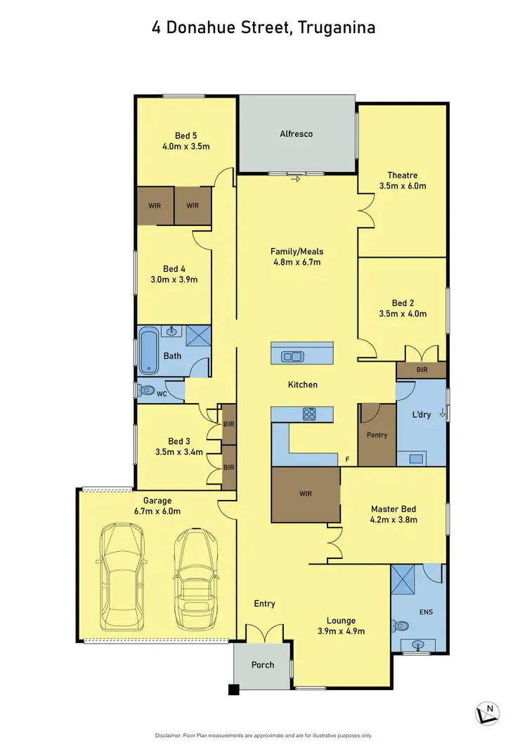 Floorplan of Homely house listing, 4 Donahue Street, Truganina VIC 3029