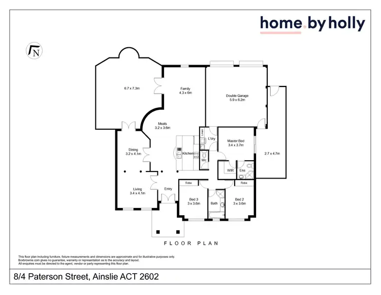 Floorplan of Homely house listing, 8/4 Paterson Street, Ainslie ACT 2602