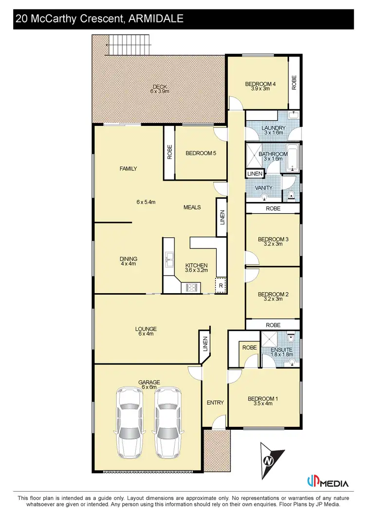 Floorplan of Homely house listing, 20 McCarthy Crescent, Armidale NSW 2350