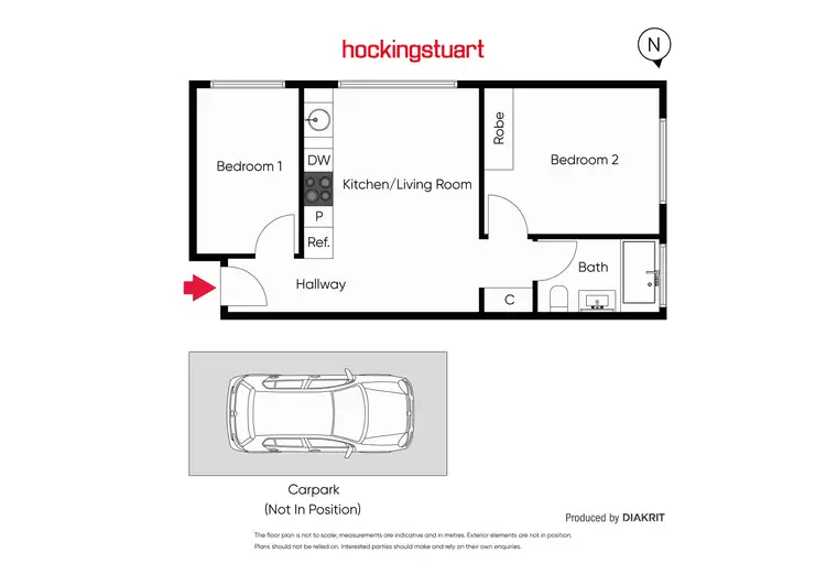 Floorplan of Homely apartment listing, 2/26 Lewisham Road, Prahran VIC 3181