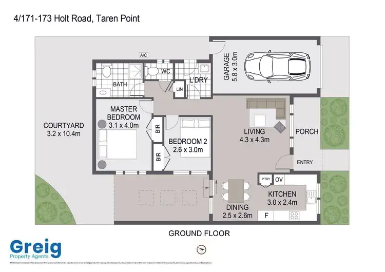 Floorplan of Homely villa listing, 4/171-173 Holt Road, Taren Point NSW 2229