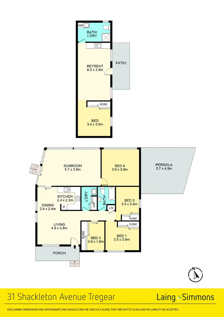 Floorplan of Homely house listing, 31 Shackleton Avenue, Tregear NSW 2770