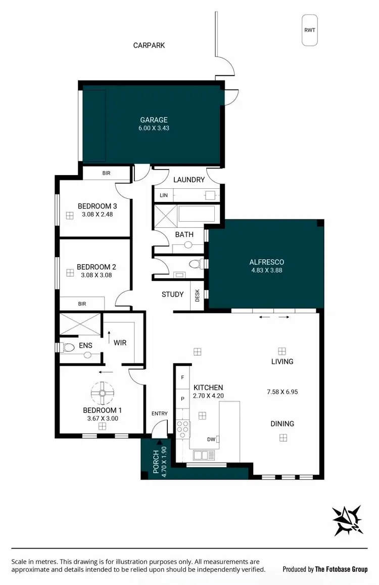 Floorplan of Homely house listing, 159 Diagonal Road, Warradale SA 5046
