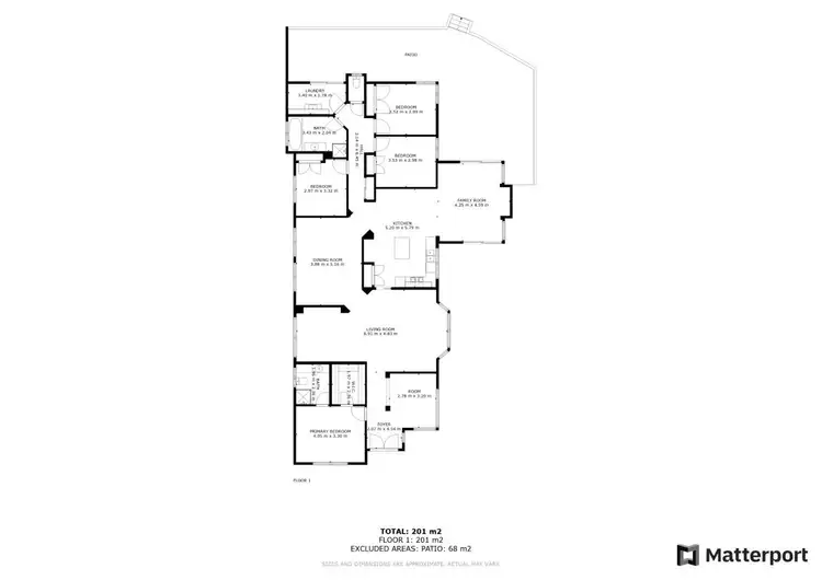 Floorplan of Homely house listing, 7 Hillrise Close, Narre Warren South VIC 3805