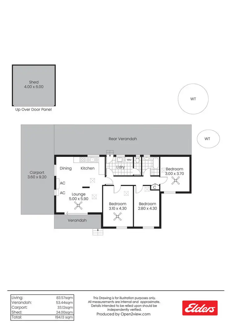 Floorplan of Homely house listing, 60 Ash Crescent, Gladstone SA 5473