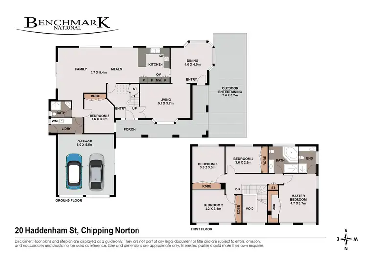 Floorplan of Homely house listing, 20 Haddenham Street, Chipping Norton NSW 2170